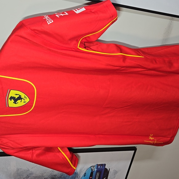 Team Ferrari #55 Formula 1 Racing Team Jersey - Picture 8 of 8